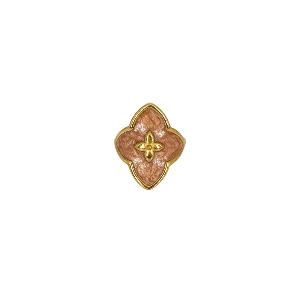 Bague Angie laquée sable - CABIROL - CABIROL - Bague
