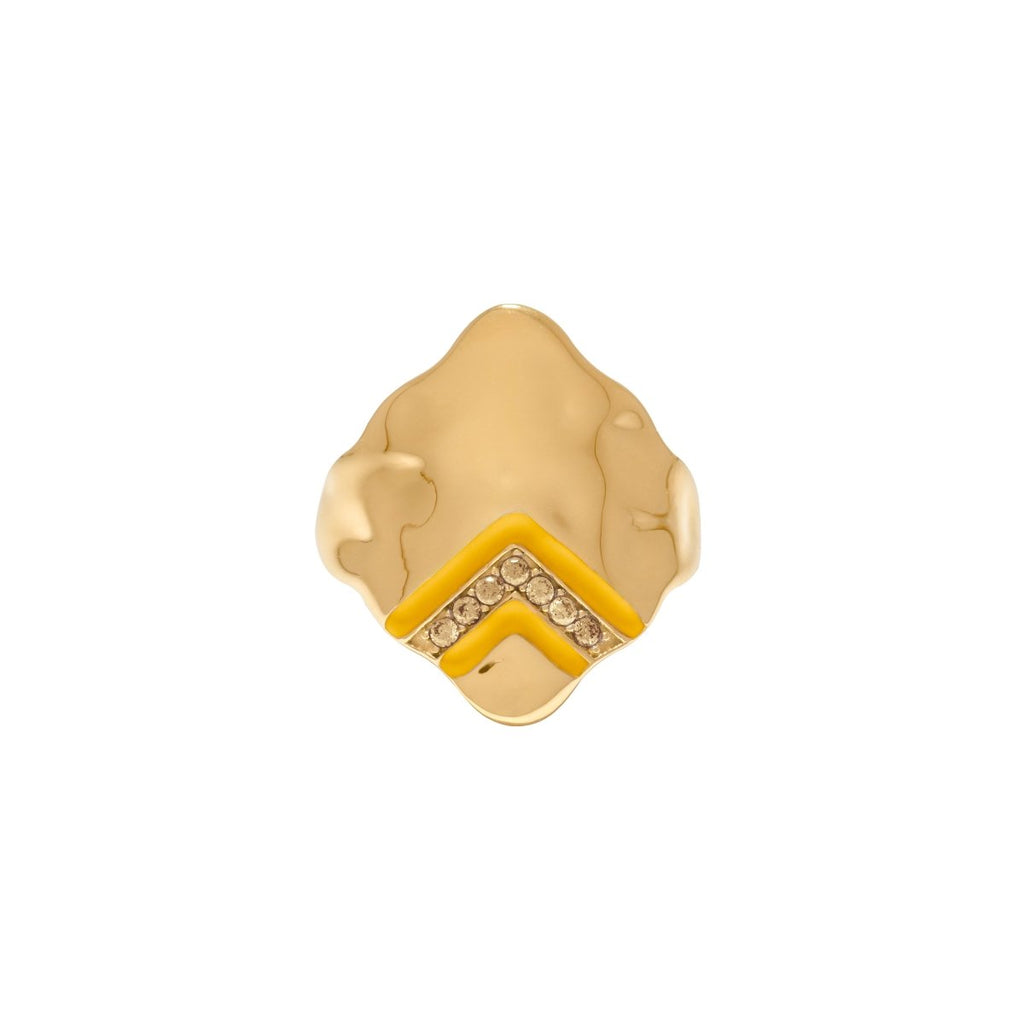 Bague Wave ocre - CABIROL - CABIROL - Bague
