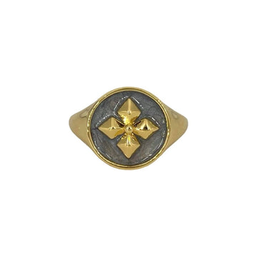 Chevalière Janis laquée silver - CABIROL - CABIROL - chevalière