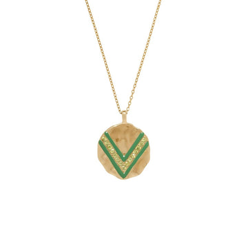 Collier Wave laqué forêt - CABIROL - CABIROL - Colliers