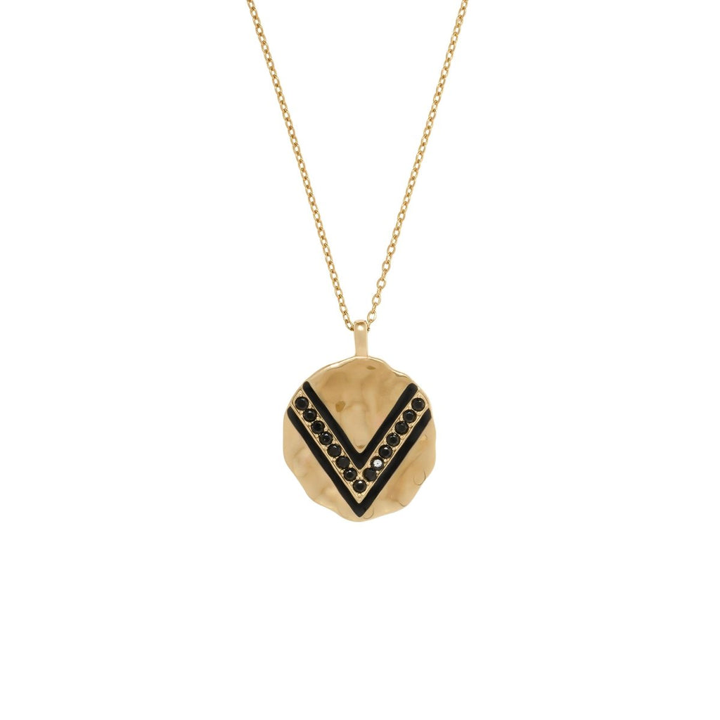 Collier Wave laqué noir - CABIROL - CABIROL - Colliers