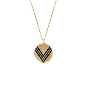 Collier Wave laqué noir - CABIROL - CABIROL - Colliers
