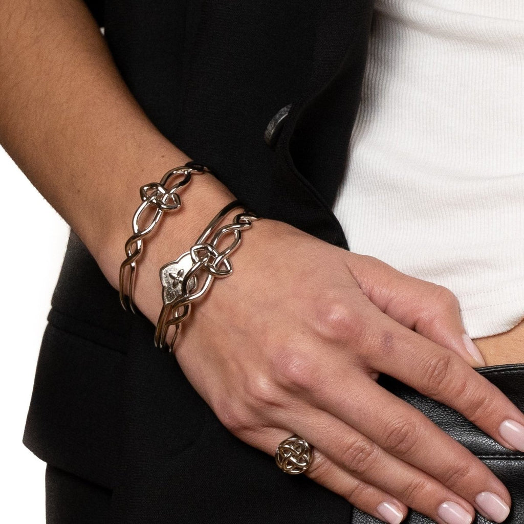Jonc Yuko en argent - CABIROL - CABIROL - Bracelet jonc